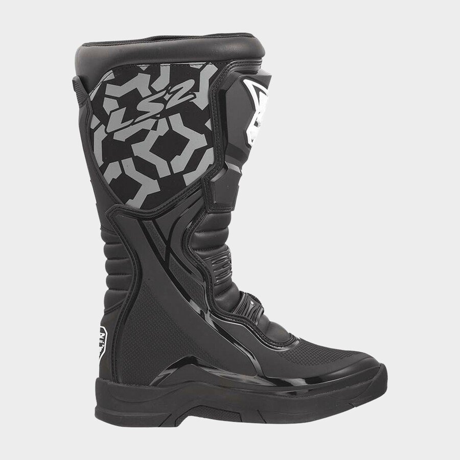 LS2 RAPTOR BOOTS BLACK - Image 4