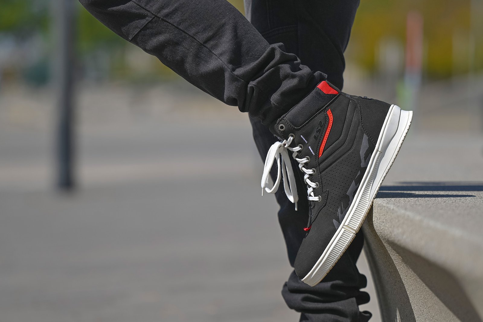 LS2 CHROME BOOTS BLACK - الصورة 5